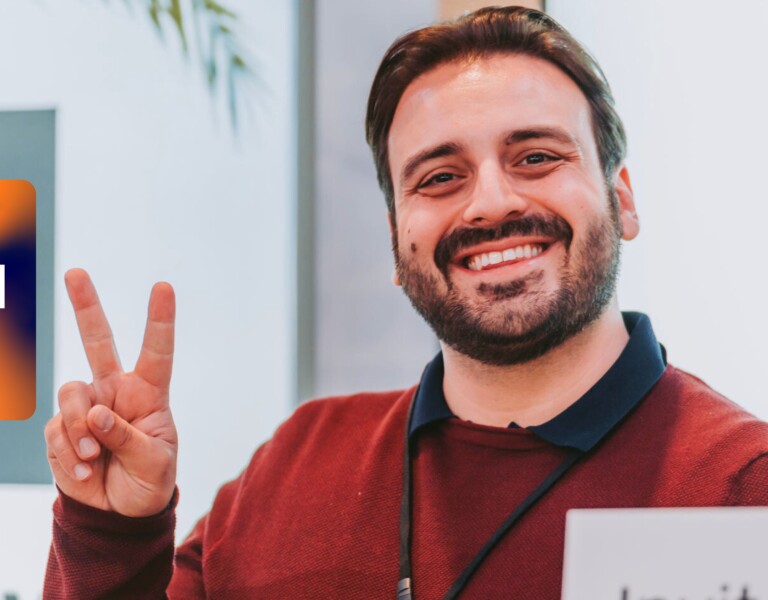 Networking Picture Peace Sign InvitePeople